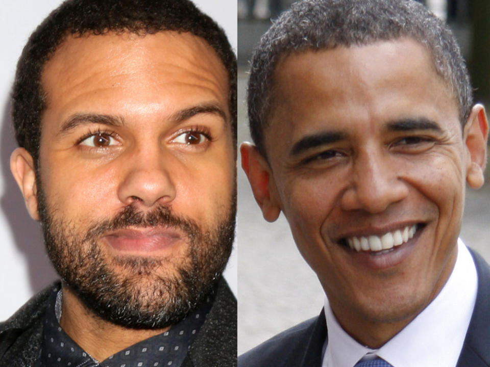 O-T Fagbenle ,Barack Obama. (Bild: Kathy Hutchins / Shutterstock.com; 360b/shutterstock.com [M])