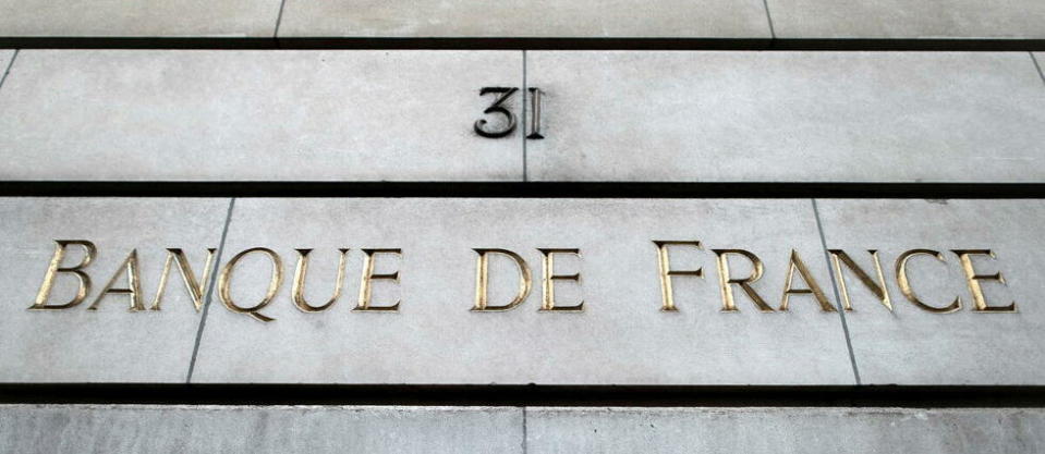 La Banque de France double sa prévision de croissance en France à 0,6 % pour 2023.  - Credit:PHILIPPE LOPEZ / AFP