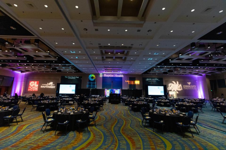 The 2021 Business Awards breakfast at the Palm Beach County Convention Center on Thursday, May 27, 2021.