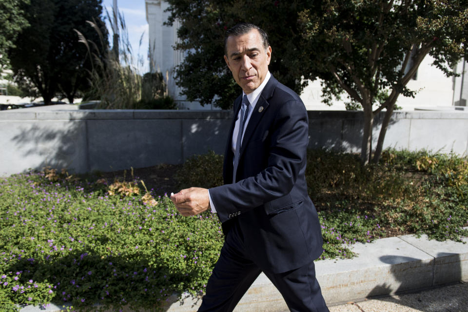 Rep. Darrell Issa, R-Calif., on Sept. 19, 2019. (Photo By Bill Clark/CQ-Roll Call, Inc via Getty Images)