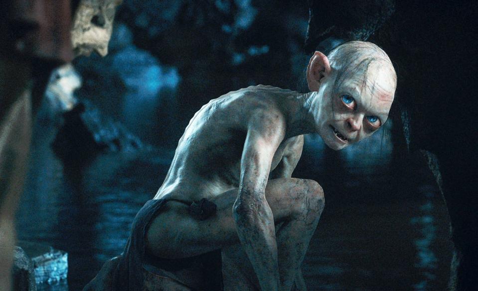 andy serkis gollum, the hobbit an unexpected journey