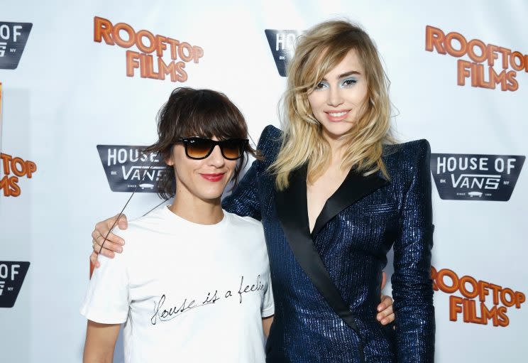 Ana Lily Amirpour and Suki Waterhouse (Getty Images)