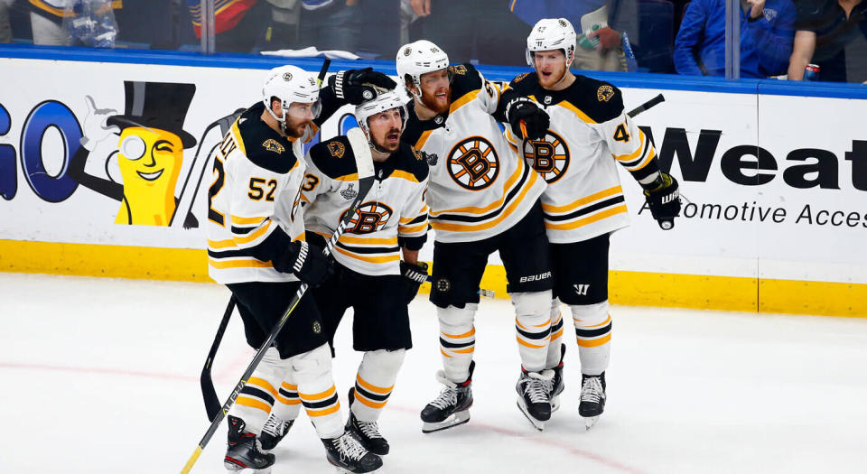 Bruins rose to the challenge in Game 6. (Getty)