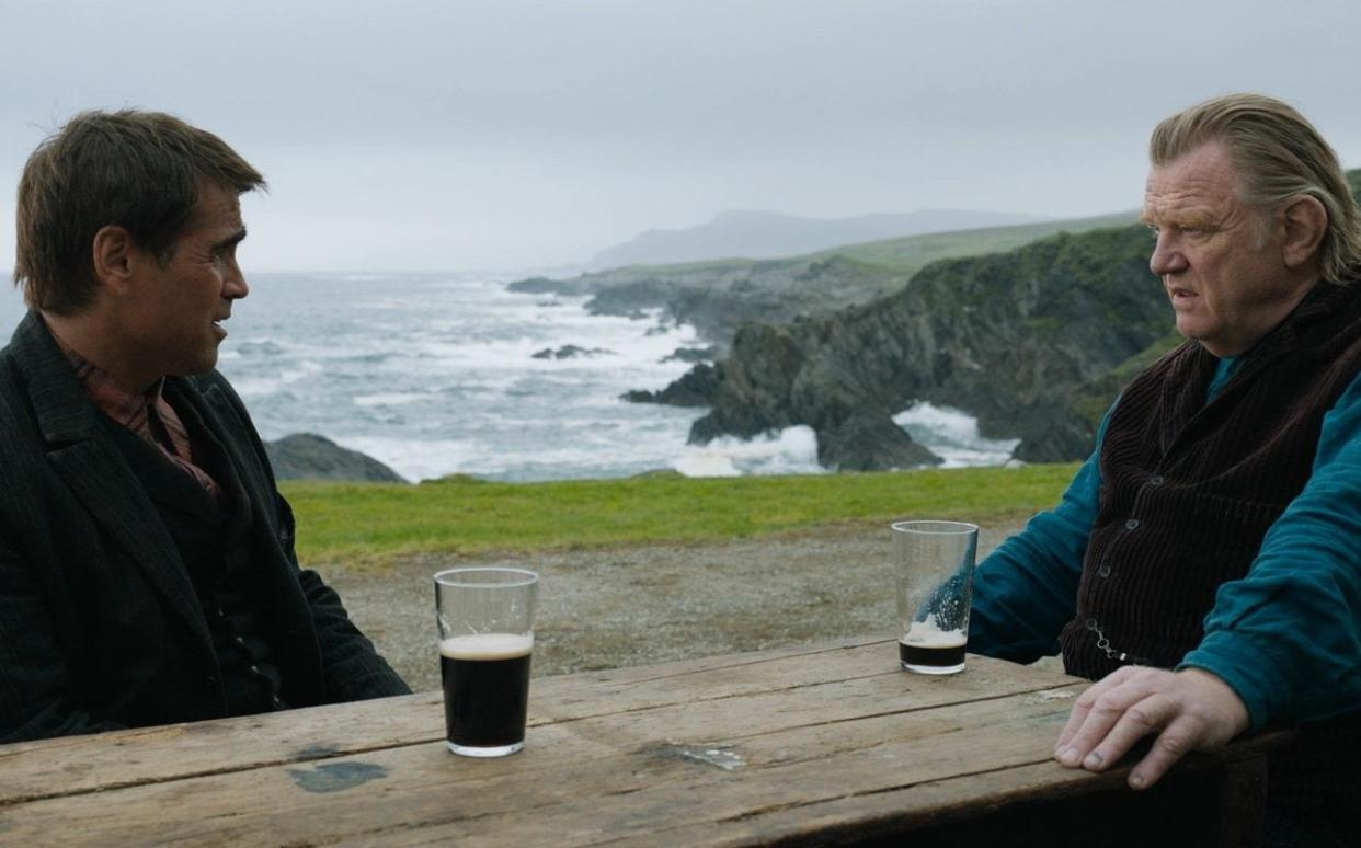 'Prodigious drinking and misty poeticism': Colin Farrell and Brendan Gleeson in The Banshees of Inisherin - 20th Century Studios All Rights Reserved/Courtesy of Searchlight Pictures