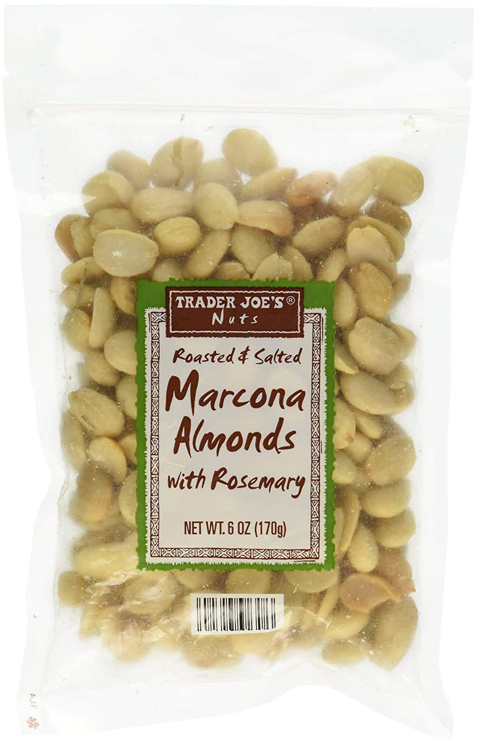 Trader Joe's Roasted and Salted Marcona Almonds with Rosemary