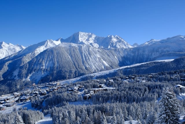 Courchevel view