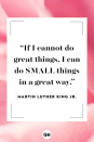 <p>If I cannot do great things, I can do small things in a great way.</p>