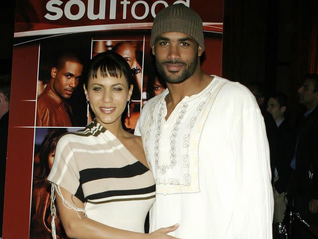 <p>J. Merritt/FilmMagic</p> Nicole Ari Parker and her husband Boris Kodjoe during the premiere screening of 'Soul Food'
