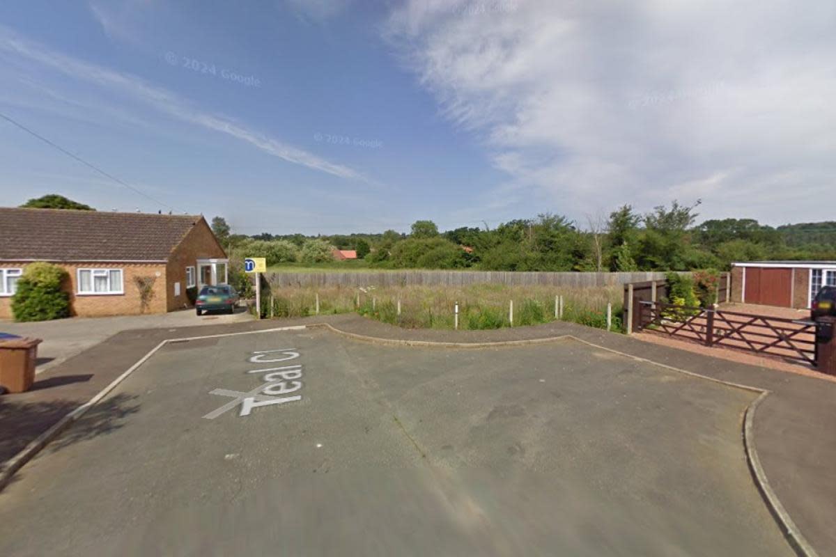 The site of the proposed new bungalow at Snettisham <i>(Image: Google)</i>