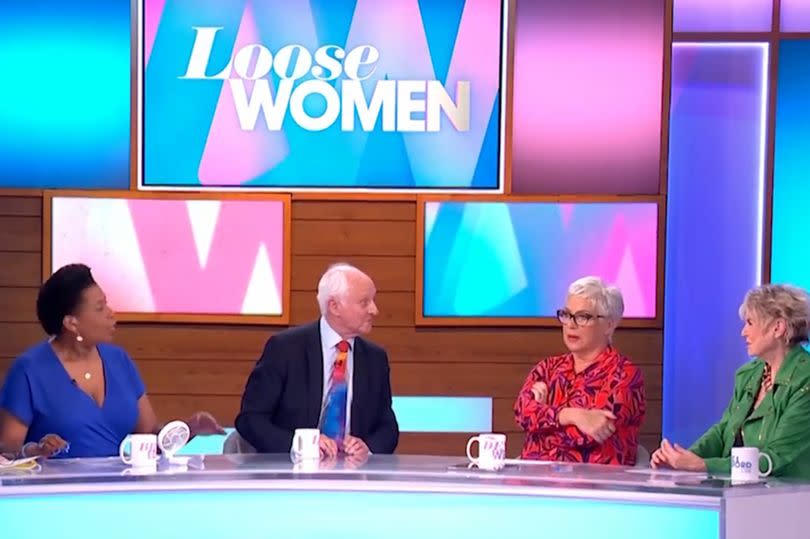 Dickie Arbiter and the Loose Women team
