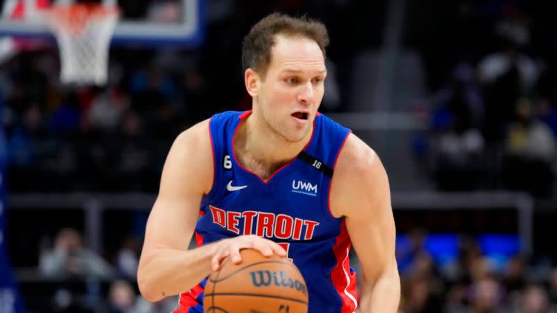 ▲底特律活塞不會輕易交易射手Bojan Bogdanovic。（圖／美聯社／達志影像）