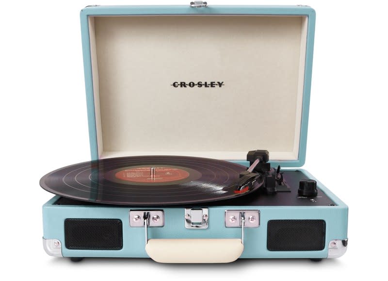 Turquoise Crosley Cruiser Turntable