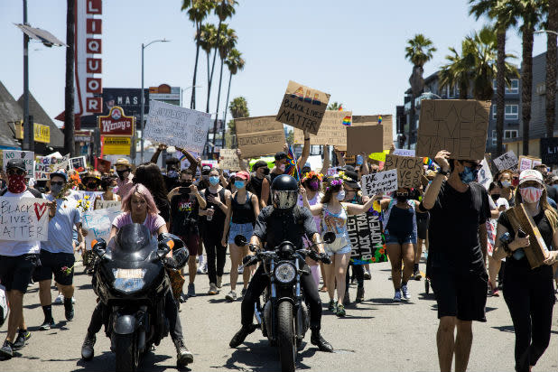 Tommy Oliver LA Pride March 7