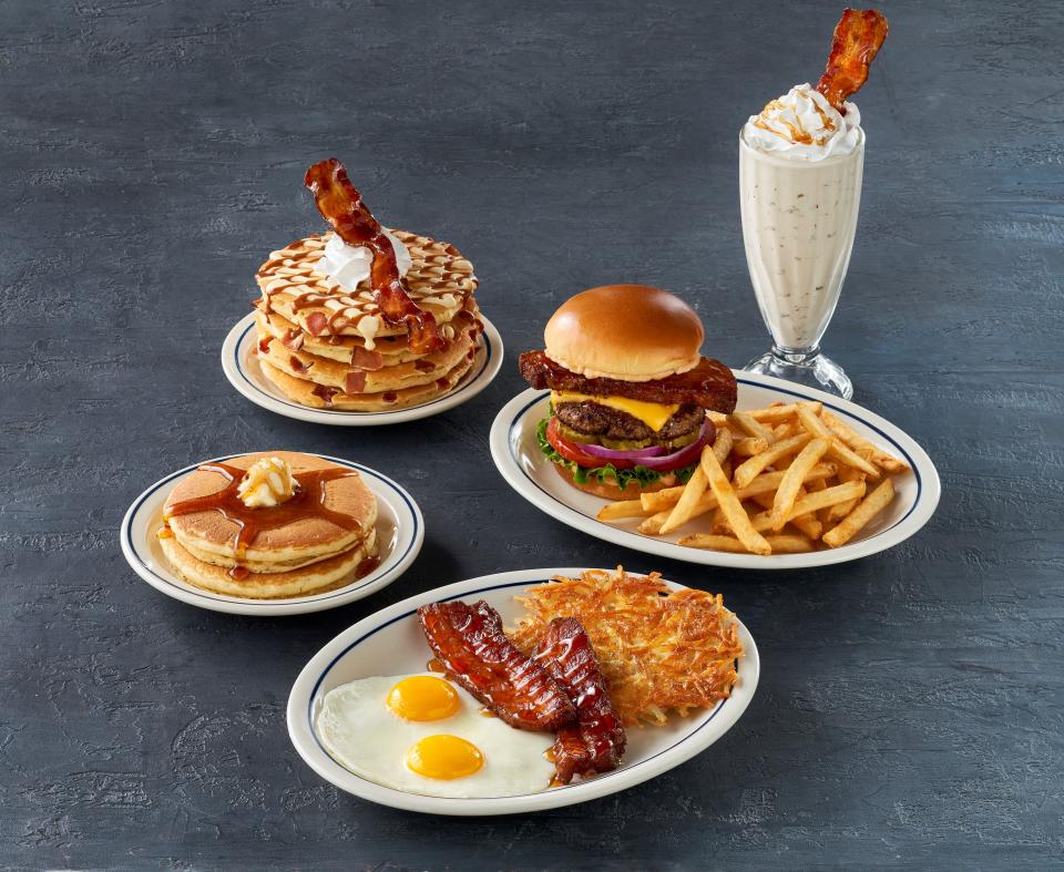 IHOP's new Bacon Obsession menu will be available through June 13.