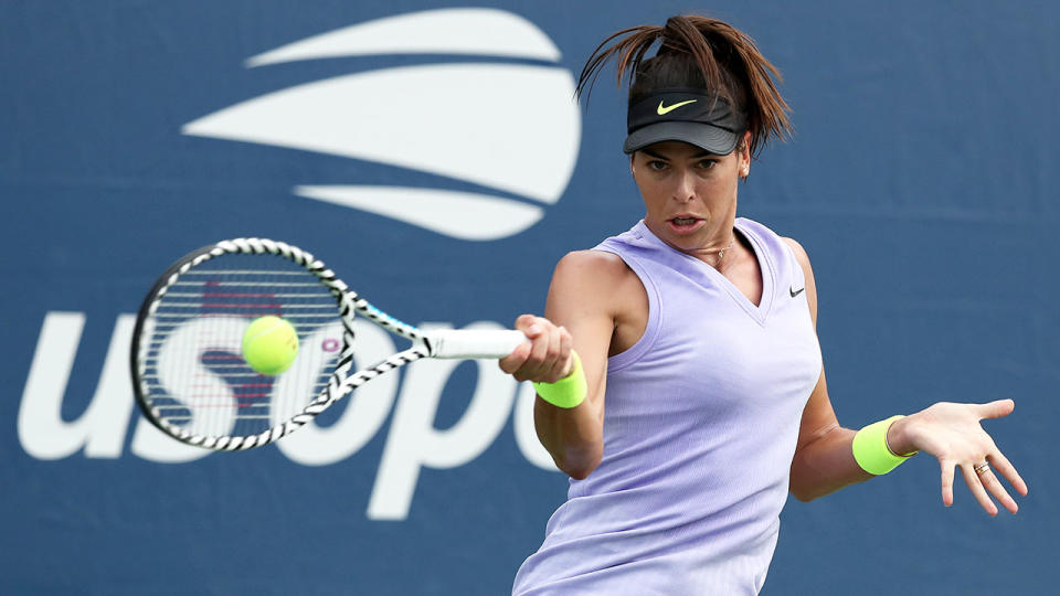 Ajla Tomljanovic's run at the US Open ended in the second round.