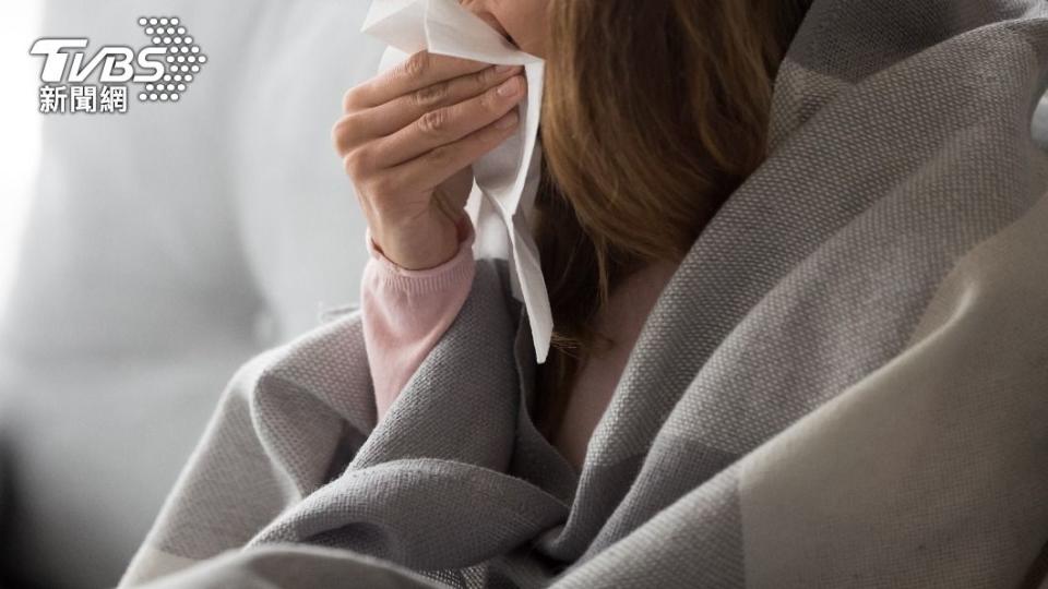 染上流感的米勒誤以為只是小感冒。（示意圖／Shutterstock達志影像）