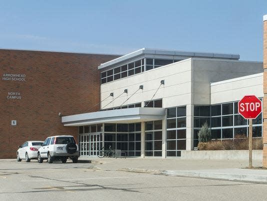 A medical emergency involving a student halted a boys basketball game at Arrowhead Union High School Friday night.