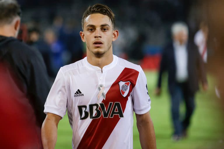 Nahuel Gallardo jugó apenas 7 partidos en la primera de River