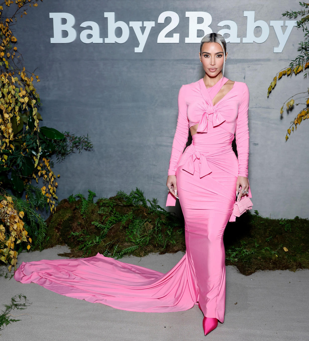 Kim Kardashian at the 2022 Baby2Baby Gala  (Stefanie Keenan / Getty Images)