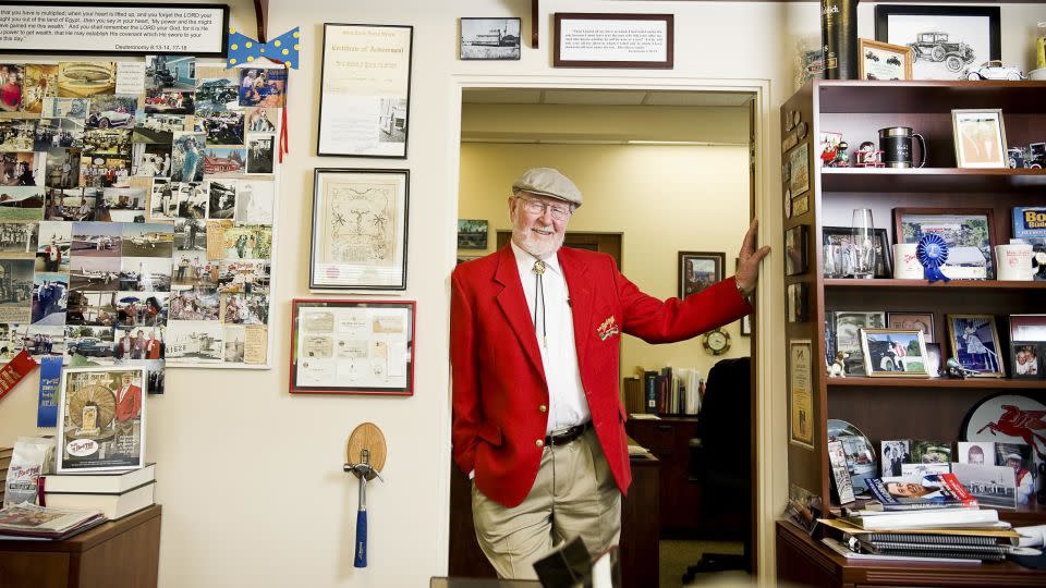 Moore in his office in a 2011 picture. - Leah Nash/For the Washington Post/Getty Images