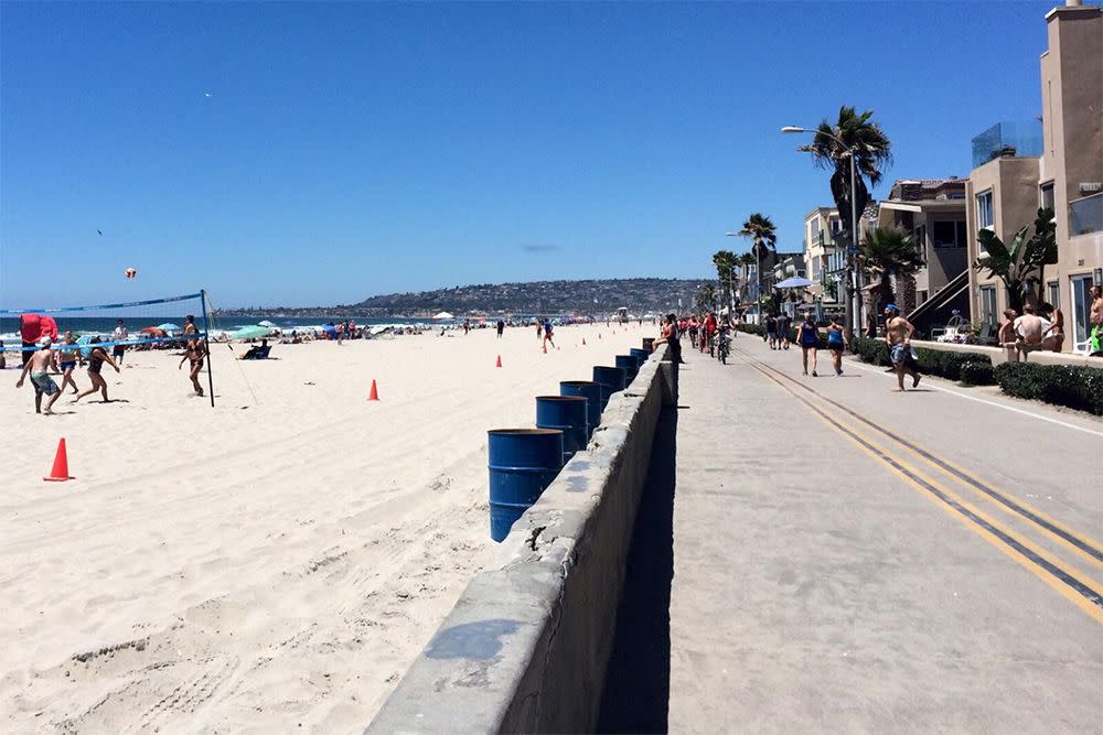 Oceanfront Boardwalk, San Diego