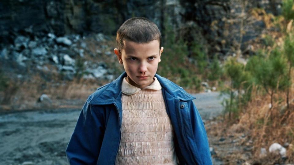 Eleven in ‘Stranger Things’ (Netflix/Press)