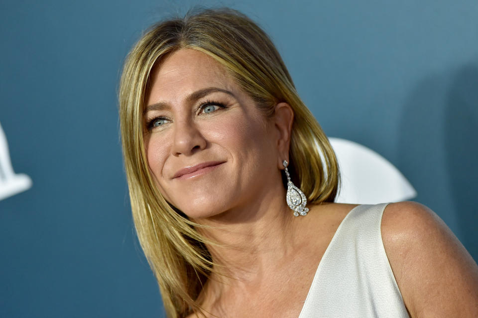Jennifer Aniston is calling on fans to wear masks after a friend contracted COVID-19. (Photo: Axelle/Bauer-Griffin/FilmMagic)