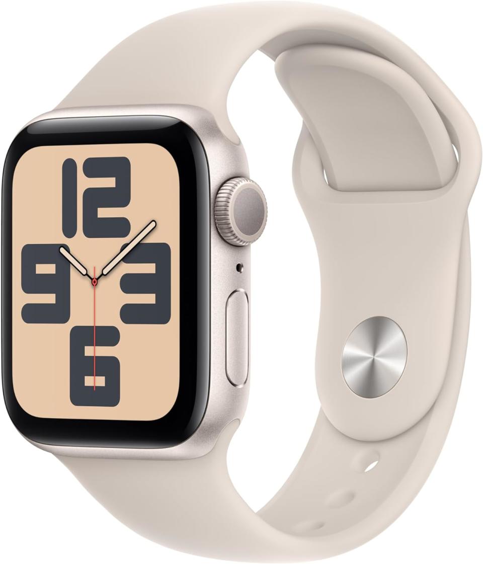 Apple Watch SE in Starlight