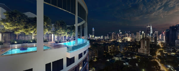 kl condo, kuala lumpur condo, infinity pool, sky pool, infinity swimming pool, infinity pool malaysia, what is infinity pool, infinity pool condo