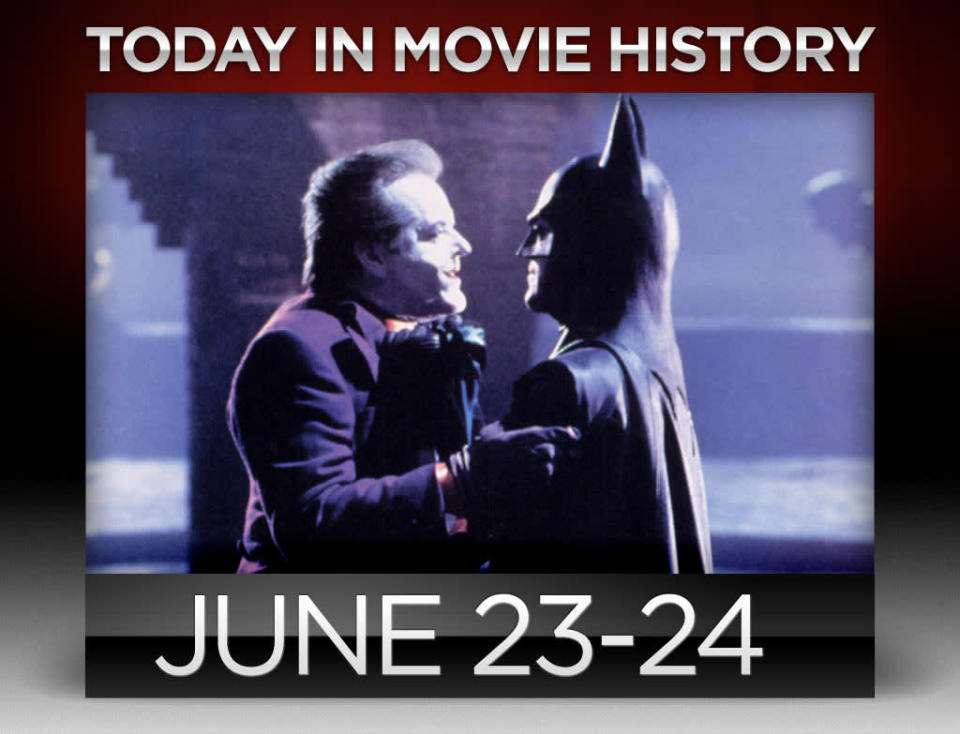 Today in movie history, June 24, June 23