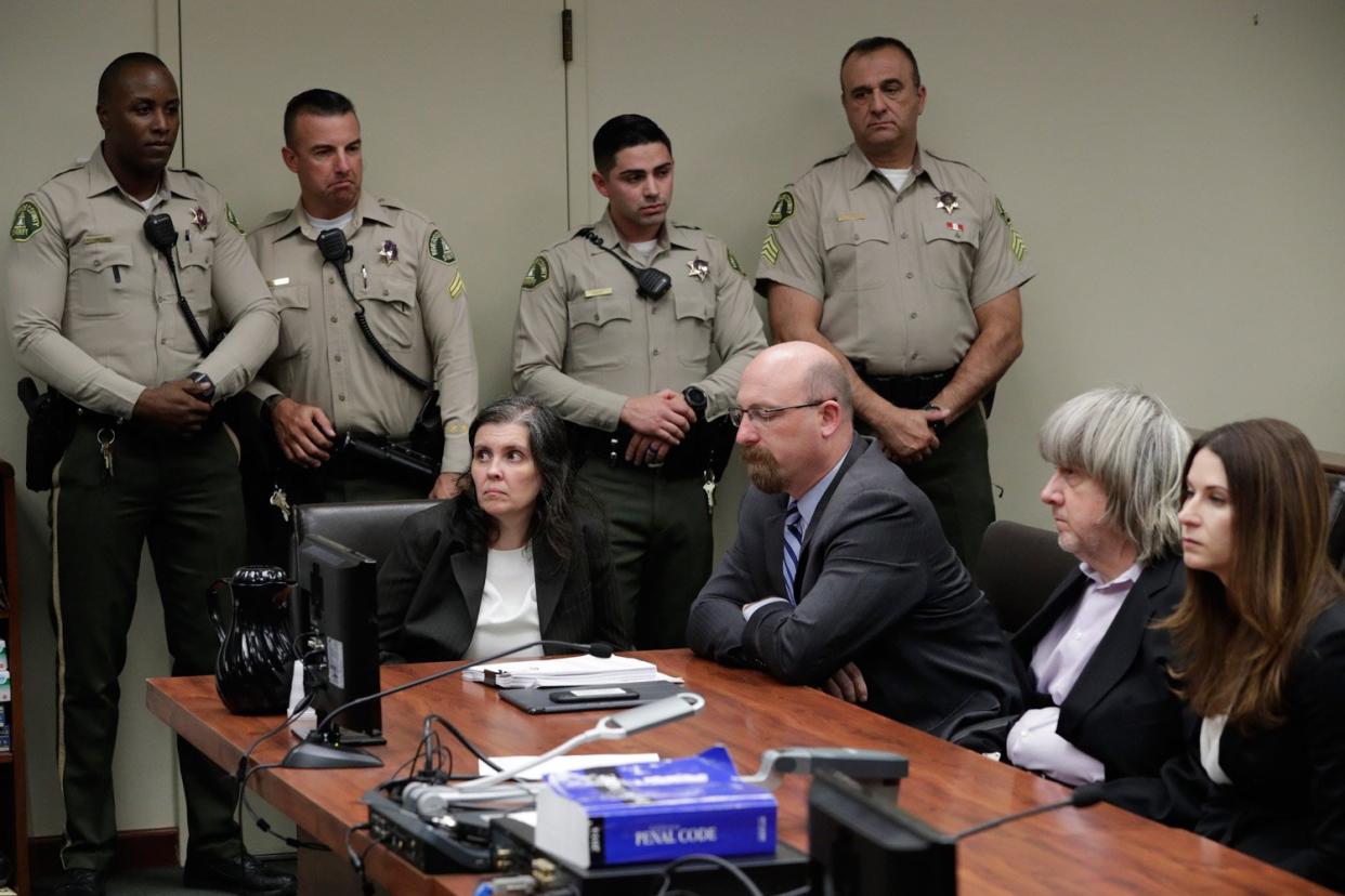 David and Louise Turpin appear in court: Gina Ferazzi/Los Angeles Times via AP