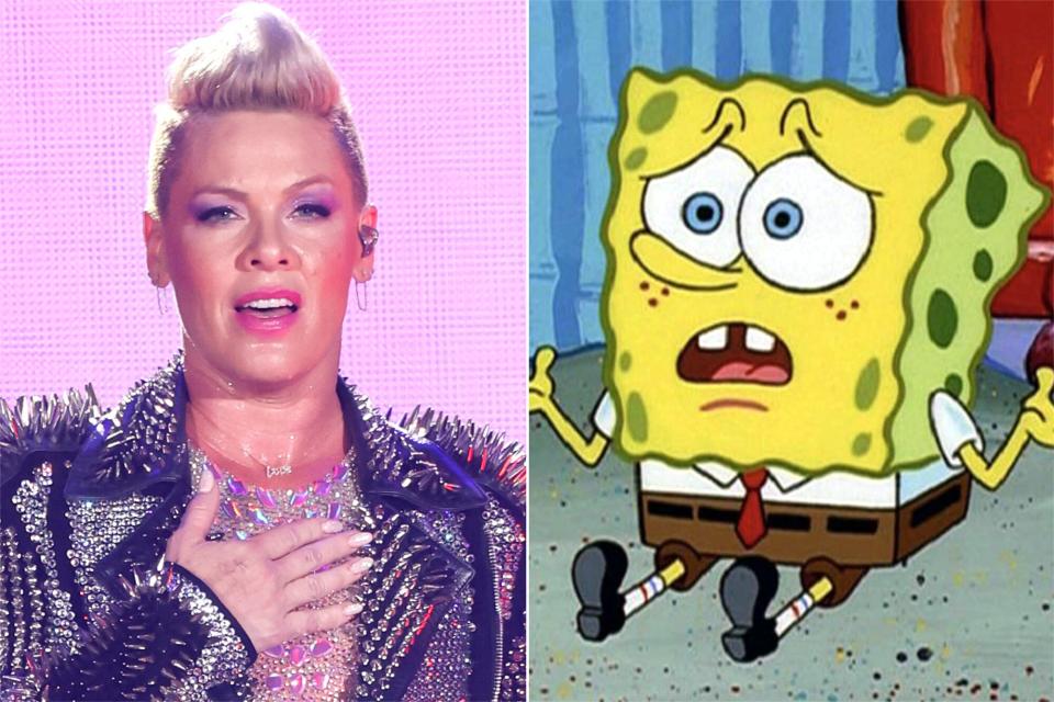 Pink, SpongeBob