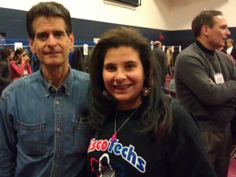 Dean Kamen and teen