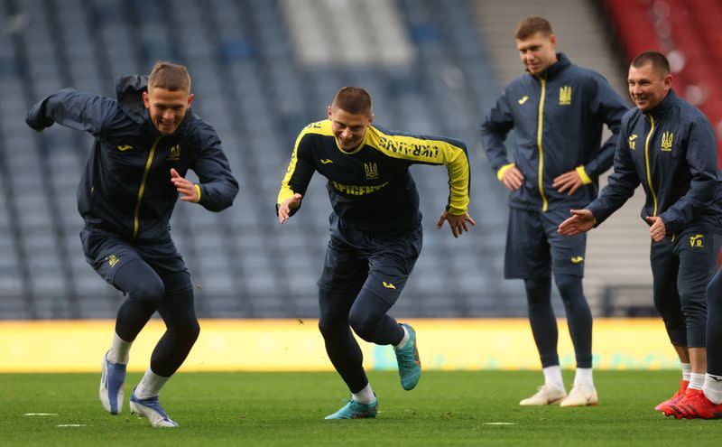 FIFA World Cup - UEFA Qualifiers - Ukraine Training