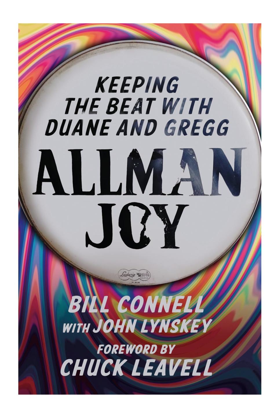 Cover art for the upcoming memoir from Bill Connell, who passed March 31 at 74. Coming out in August from Mercer University Press, "Allman Joy" takes off with the highlights of the drummer's professional career, from the day after he graduated Tuscaloosa High School, flying to join Duane and Gregg Allman on stage in Greenwich Village that night.