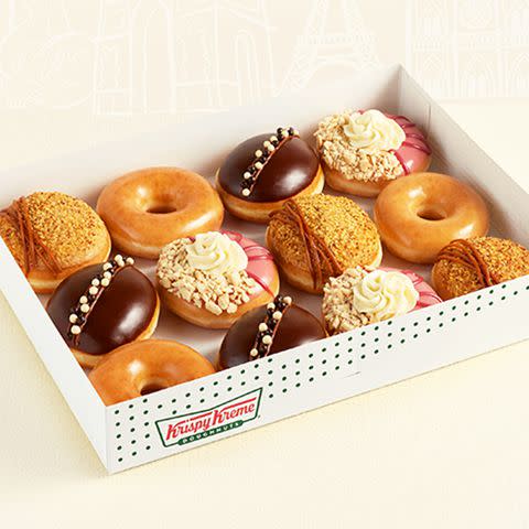 Krispy Kreme Adds Parisian Dessert-Inspired Donuts to the Menu in Honor ...