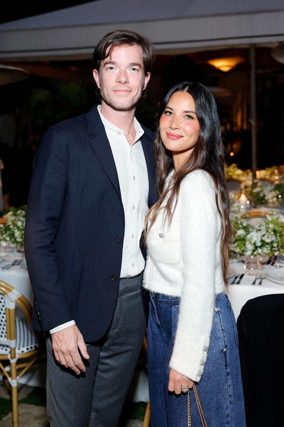 John Mulaney and Olivia Munn Adorably