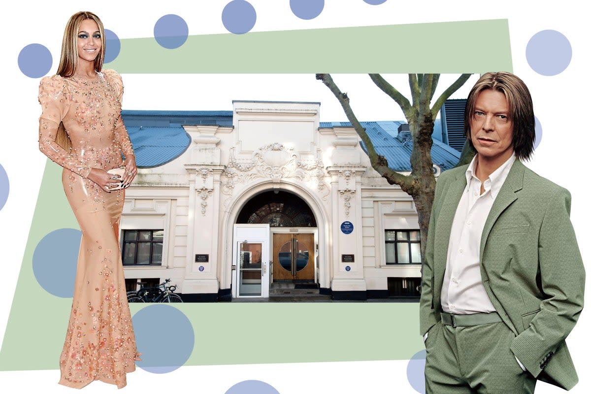 Beyoncé and David Bowie performed at the Maida Vale studios  (ES)