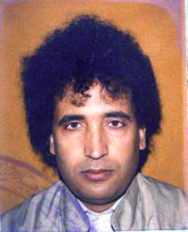 On August 20, 2009, the Libyan convicted of the 1968 bombing of Pan Am Flight 103, which exploded over Scotland killing 270 people, was freed from prison on compassionate grounds. Abdel Basset Ali al-Megrahi, who had been sentenced to life in prison in 2001, had prostate cancer. He died in May 2012. File Photo courtesy the Crown Office