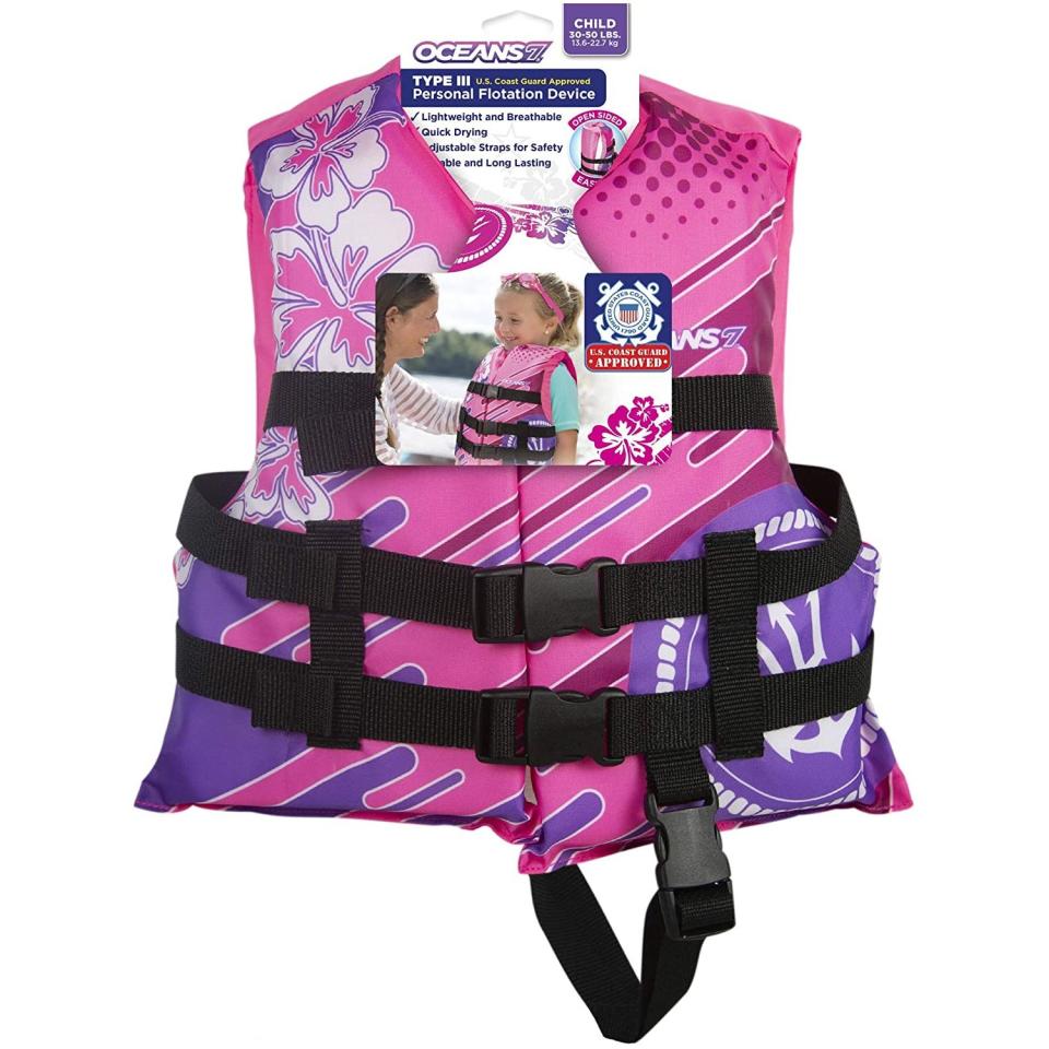 1) Oceans7 Child Life Jacket