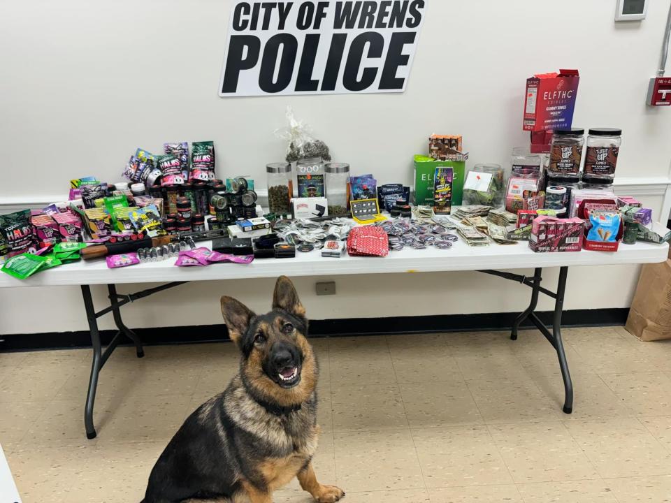 Investigators say that many of the items seized in a search of a Wrens vape and tobacco store have already tested positive for THC levels well above what is allowed in Georgia.