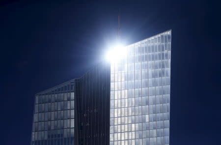 The headquarters of the European Central Bank (ECB) is pictured in Frankfurt, Germany, June 28, 2015. REUTERS/Ralph Orlowski