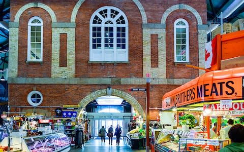 St. Lawrence Market has a dozen hot food stalls - Credit: © 2016 Roberto Machado Noa/Roberto Machado Noa