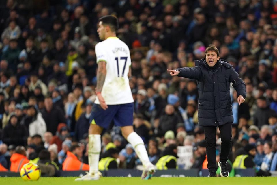 Antonio Conte wants Tottenham to rediscover their nasty streak (Martin Rickett/PA) (PA Wire)