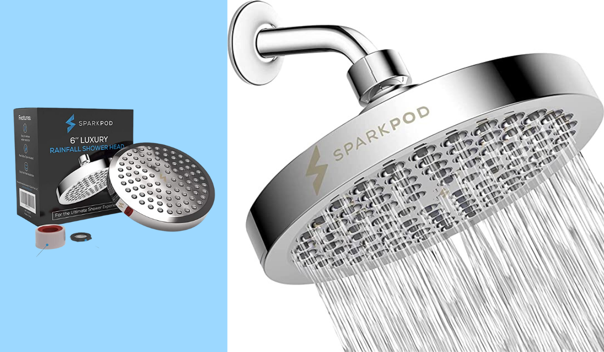 'Literally the best shower head I’ve ever used' (Photo: Amazon)