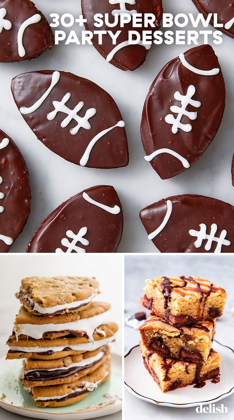 40+ Desserts To Make Super Bowl Sunday Sweet, No Matter The Game's Outcome