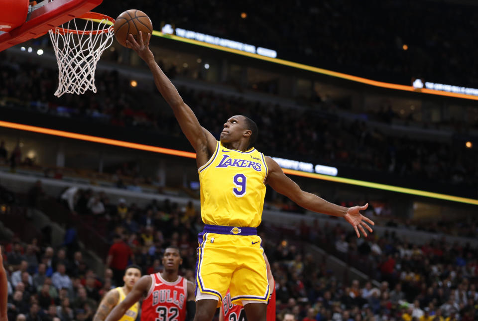 Rajon Rondo. (AP Photo/Nuccio DiNuzzo)