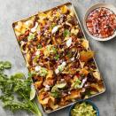 <p>Cheesy, zesty nachos, topped with guacamole and homemade salsa, are the perfect appetizer for a crowd.</p><p><em><a href="https://www.goodhousekeeping.com/food-recipes/a35083090/pulled-pork-nachos-recipe/" rel="nofollow noopener" target="_blank" data-ylk="slk:Get the recipe for Pulled Pork Nachos »;elm:context_link;itc:0;sec:content-canvas" class="link ">Get the recipe for Pulled Pork Nachos »</a></em></p>