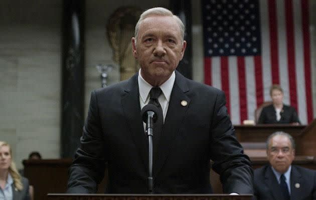 Season six of House of Cards is likely to be the last. Source: Netflix