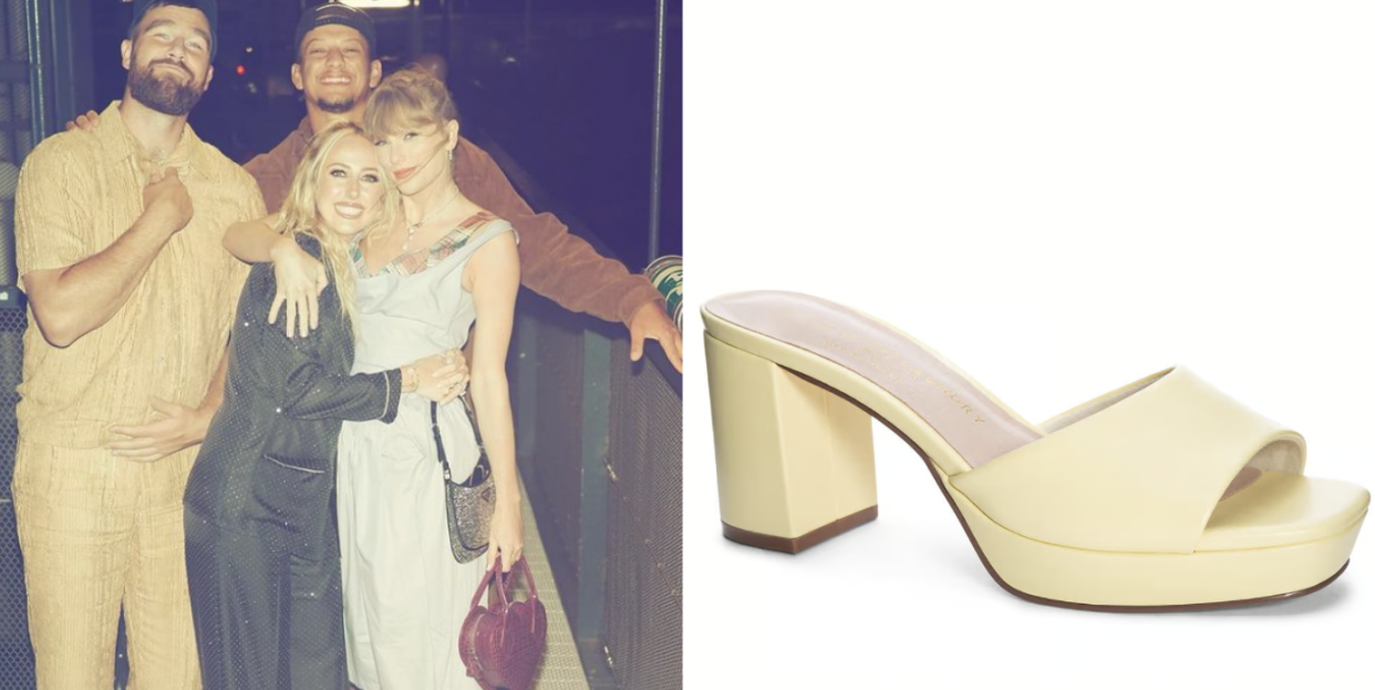 taylor swift butter yellow heels